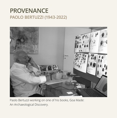 A WHITE AND RUSSET JADE PLAQUE WITH A HUMAN FIGURE AMONG FOLIAGE, LATE QING DYNASTY OR EARLIER