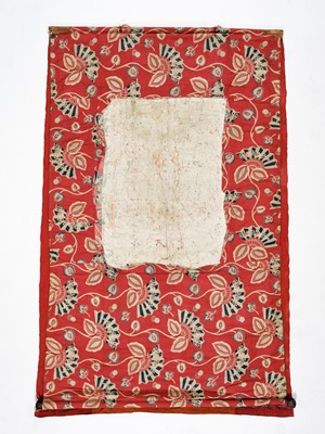 Lot 594 - A THANGKA OF A GELUGPA REFUGE FIELD, 19TH CENTURY