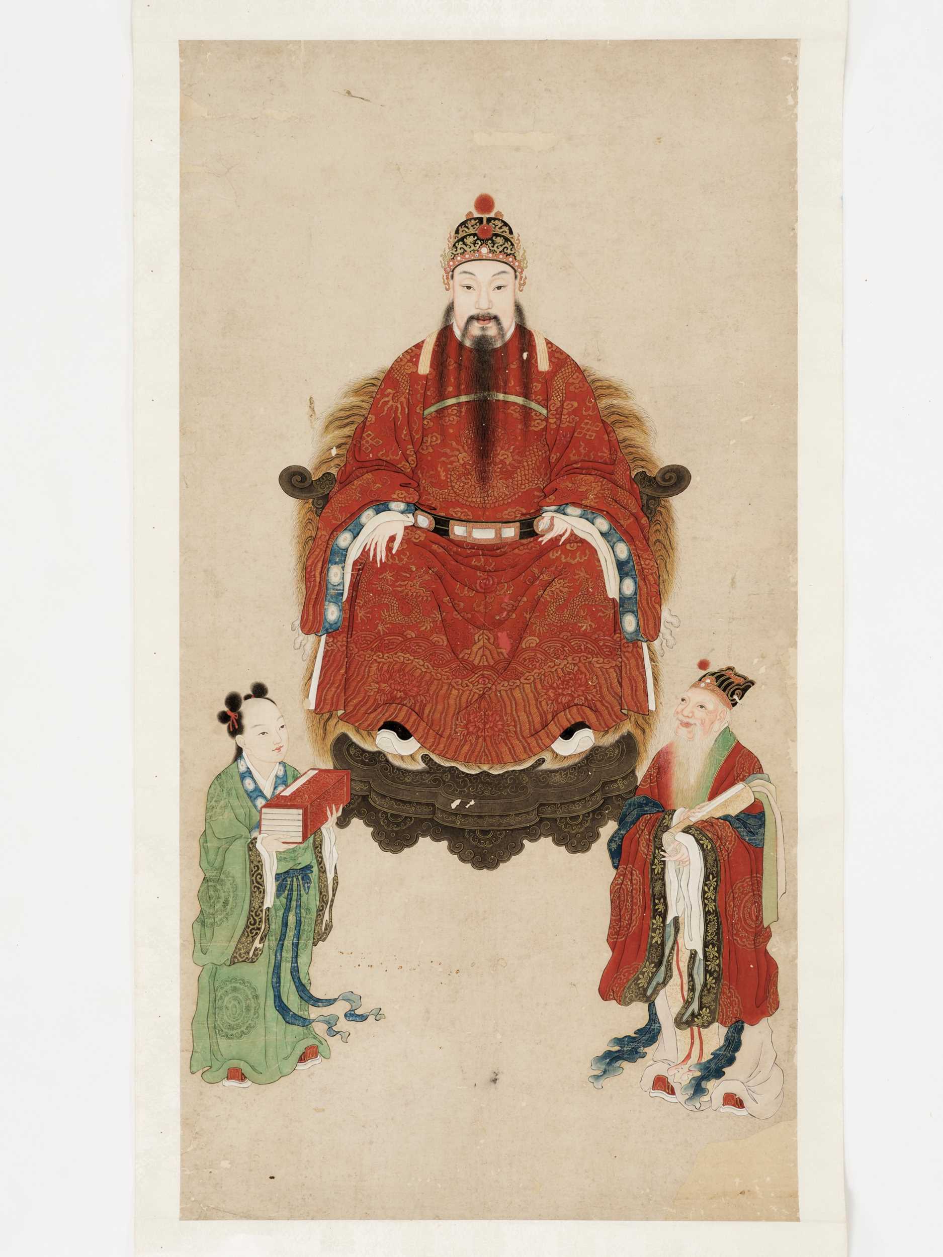 Lot 640 - ‘THE CHENGHUA EMPEROR’, IMPERIAL SCHOOL, QING DYNASTY