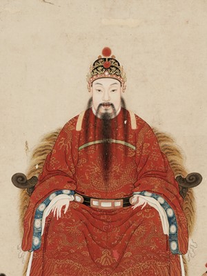 Lot 640 - ‘THE CHENGHUA EMPEROR’, IMPERIAL SCHOOL, QING DYNASTY