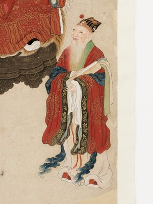 Lot 640 - ‘THE CHENGHUA EMPEROR’, IMPERIAL SCHOOL, QING DYNASTY