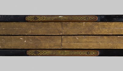 Lot 267 - A HIGHLY IMPORTANT SIX-PANEL ‘SNOW-DUSTED WILLOW AND DUCKS’ BYOBU (FOLDING SCREEN), ATTRIBUTED TO KANO EITOKU, FORMERLY KEPT AS A TREASURED ITEM IN THE JURAKUDAI PALACE IN KYOTO