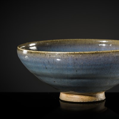 Lot 13 - A LARGE BLUE-GLAZED JUN BOWL, NORTHERN SONG-YUAN DYNASTY
