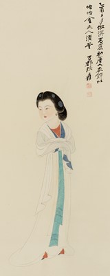 Lot 669 - ‘LADY JIN YIYI’, BY ZHANG DAQIAN (1899-1983)