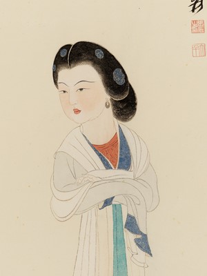Lot 669 - ‘LADY JIN YIYI’, BY ZHANG DAQIAN (1899-1983)