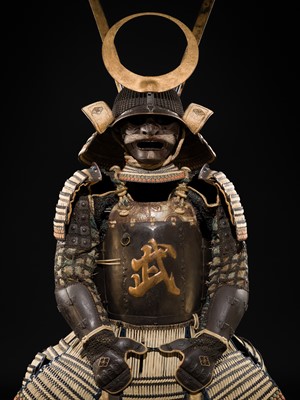 Lot 83 - MYOCHIN: AN IMPRESSIVE ICHIGUCHI-MYOCHIN SCHOOL DAIMYO YOROI (ARMOR)