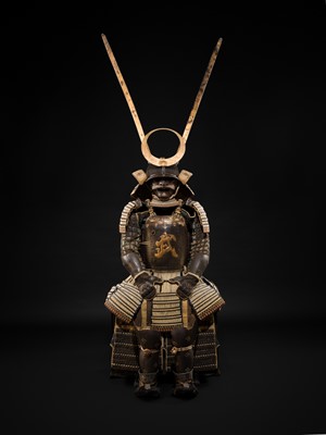 Lot 83 - MYOCHIN: AN IMPRESSIVE ICHIGUCHI-MYOCHIN SCHOOL DAIMYO YOROI (ARMOR)