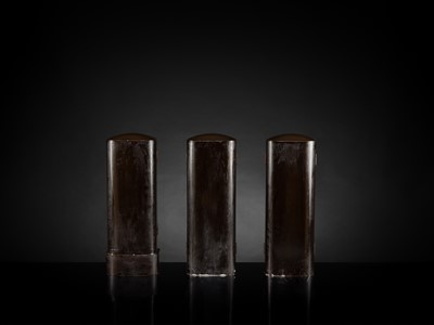 Lot 135 - YAMAMOTO MOSUKE: A HIGHLY IMPORTANT COMPLETE SET OF 33 ‘THE SAIGOKU KANNON PILGRIMAGE ‘GOLD LACQUER ZUSHI (PORTABLE BUDDHIST SHRINES), DATED 1854