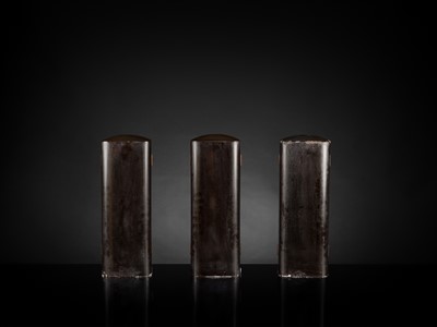 Lot 135 - YAMAMOTO MOSUKE: A HIGHLY IMPORTANT COMPLETE SET OF 33 ‘THE SAIGOKU KANNON PILGRIMAGE ‘GOLD LACQUER ZUSHI (PORTABLE BUDDHIST SHRINES), DATED 1854