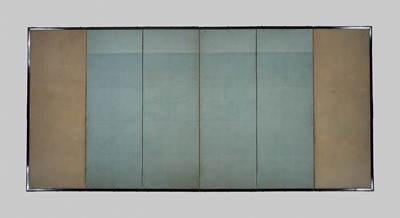 Lot 268 - OGATA KORIN: AN IMPORTANT PAIR OF PAIR OF RINPA SIX-PANEL ‘FLOWERS OF THE FOUR SEASONS’ BYOBU (FOLDING SCREEN)