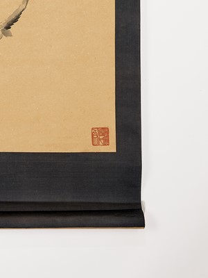 Lot 472 - AFTER QI BAISHI (1864-1957):  A HANGING SCROLL PAINTING