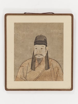 Lot 590 - ‘ANCESTOR PORTRAIT’, KOREAN SCHOOL, JOSEON DYNASTY