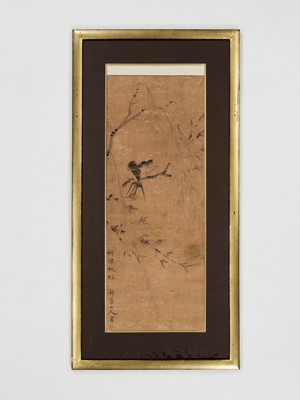 Lot 629 - ‘BIRDS IN SPRING’ BY HUA YAN (1682-1756)