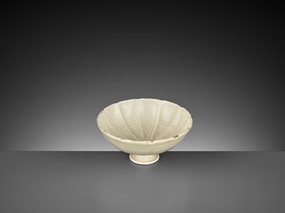 Lot 167 - A DINGYAO ‘LOTUS’ STEM CUP, NORTHERN SONG DYNASTY