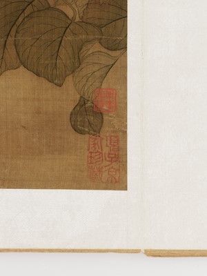 Lot 627 - LU ZONGGUI, DATED 1229: AN IMPORTANT SONG DYNASTY ALBUM