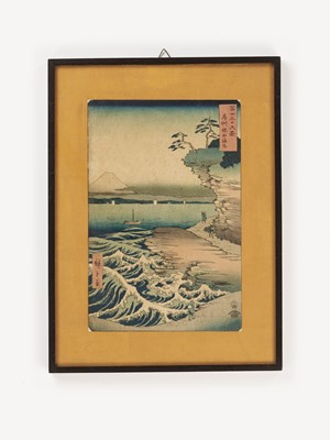 Lot 279 - UTAGAWA HIROSHIGE (1797 – 1858), THE COAST AT HOTA