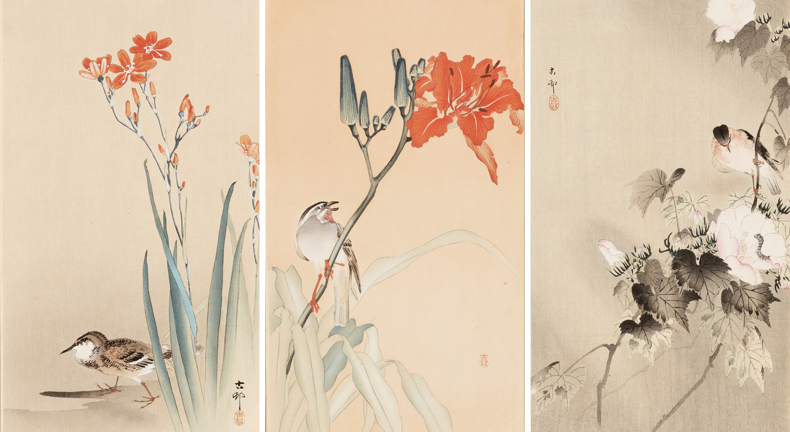 ケン・ドーン/Bush Flowers 版画 177/250 ケン・ドーン/Bush Flowers 版画 177/250