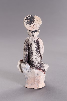 Lot 733 - A GROUP OF FIVE CERAMIC SHIPWRECK FIGURINES