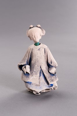 Lot 733 - A GROUP OF FIVE CERAMIC SHIPWRECK FIGURINES