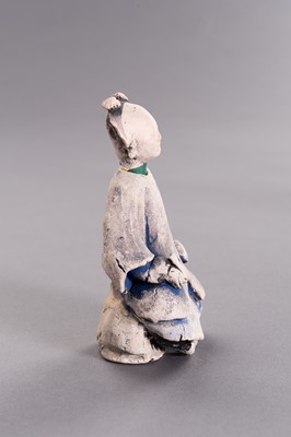 Lot 733 - A GROUP OF FIVE CERAMIC SHIPWRECK FIGURINES