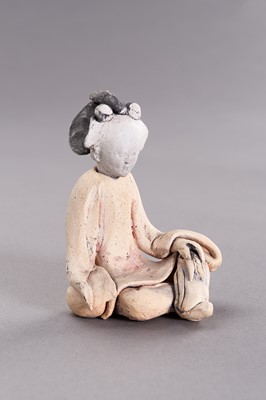 Lot 733 - A GROUP OF FIVE CERAMIC SHIPWRECK FIGURINES