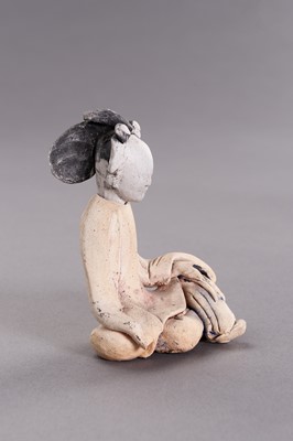 Lot 733 - A GROUP OF FIVE CERAMIC SHIPWRECK FIGURINES