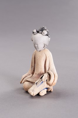 Lot 733 - A GROUP OF FIVE CERAMIC SHIPWRECK FIGURINES