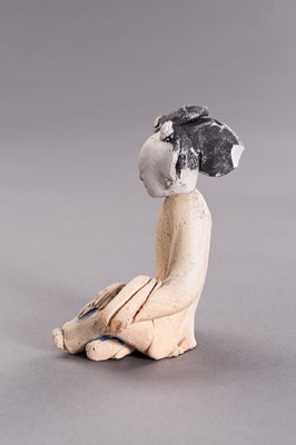 Lot 733 - A GROUP OF FIVE CERAMIC SHIPWRECK FIGURINES