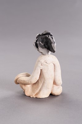 Lot 733 - A GROUP OF FIVE CERAMIC SHIPWRECK FIGURINES