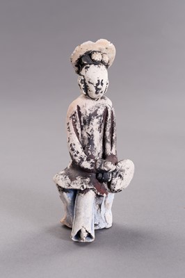 Lot 733 - A GROUP OF FIVE CERAMIC SHIPWRECK FIGURINES