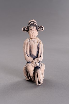 Lot 733 - A GROUP OF FIVE CERAMIC SHIPWRECK FIGURINES