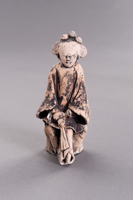 Lot 733 - A GROUP OF FIVE CERAMIC SHIPWRECK FIGURINES