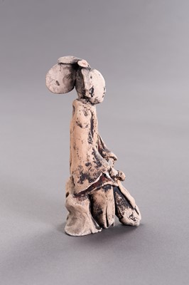 Lot 733 - A GROUP OF FIVE CERAMIC SHIPWRECK FIGURINES