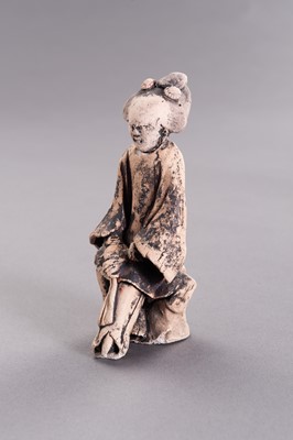 Lot 733 - A GROUP OF FIVE CERAMIC SHIPWRECK FIGURINES