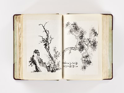 Lot 561 - A RARE BOOK OF STUDIES BY TAMIJI KAWAMURA