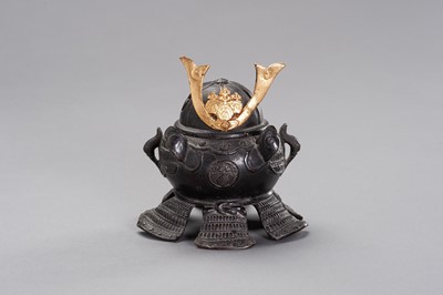 Lot 10 - A KORO IN A SHAPE OF KABUTO