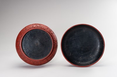 Lot 957 - A MUSEUM COPY OF A CINNABAR LACQUER BOX