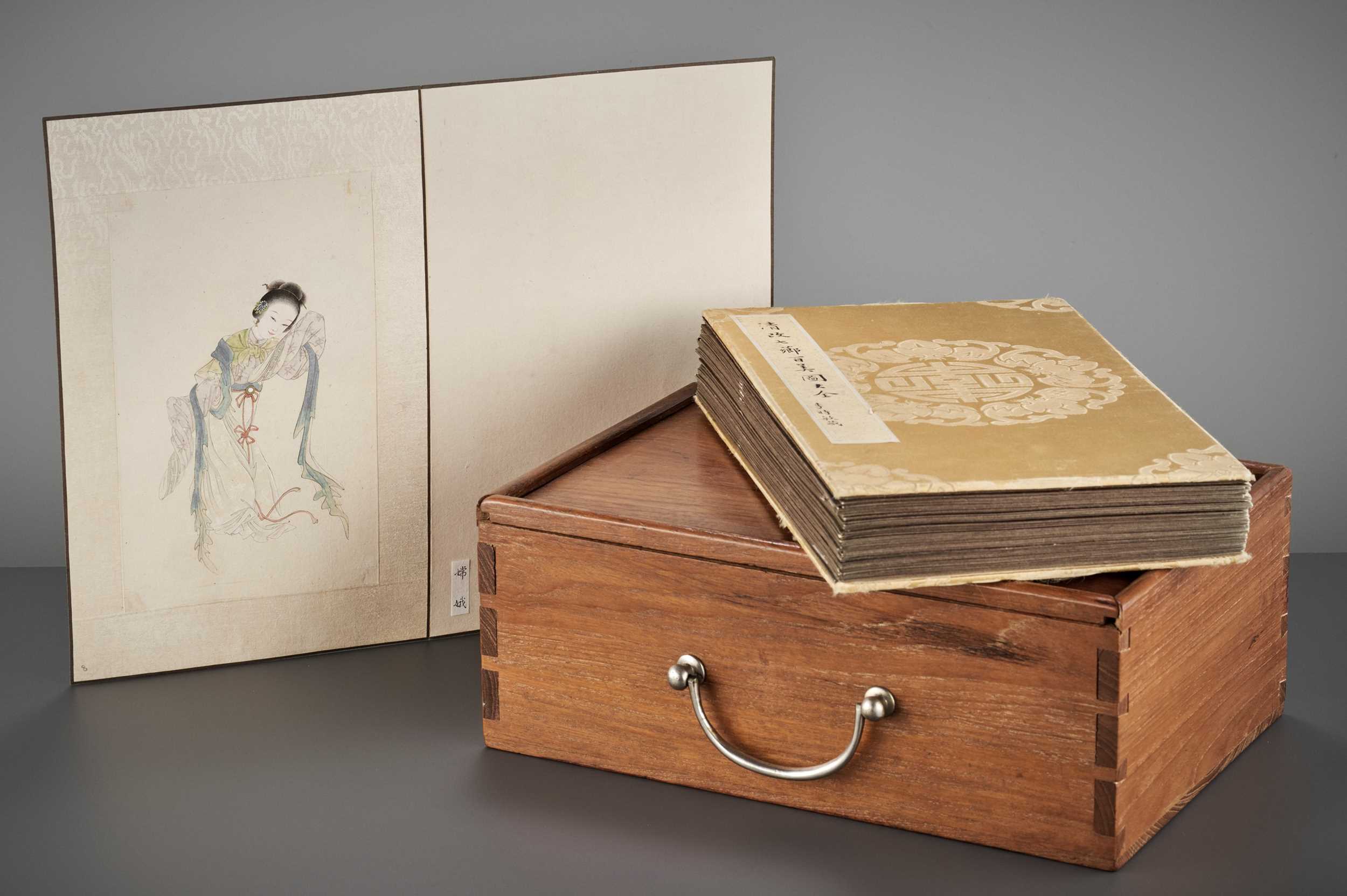 Lot 531 - ‘ONE HUNDRED BEAUTIES’ BY GAI QI (1774-1829)