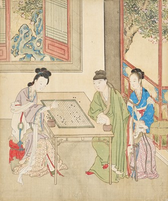 Lot 521 - ‘ROMANCE OF THE WESTERN CHAMBER’, QING DYNASTY