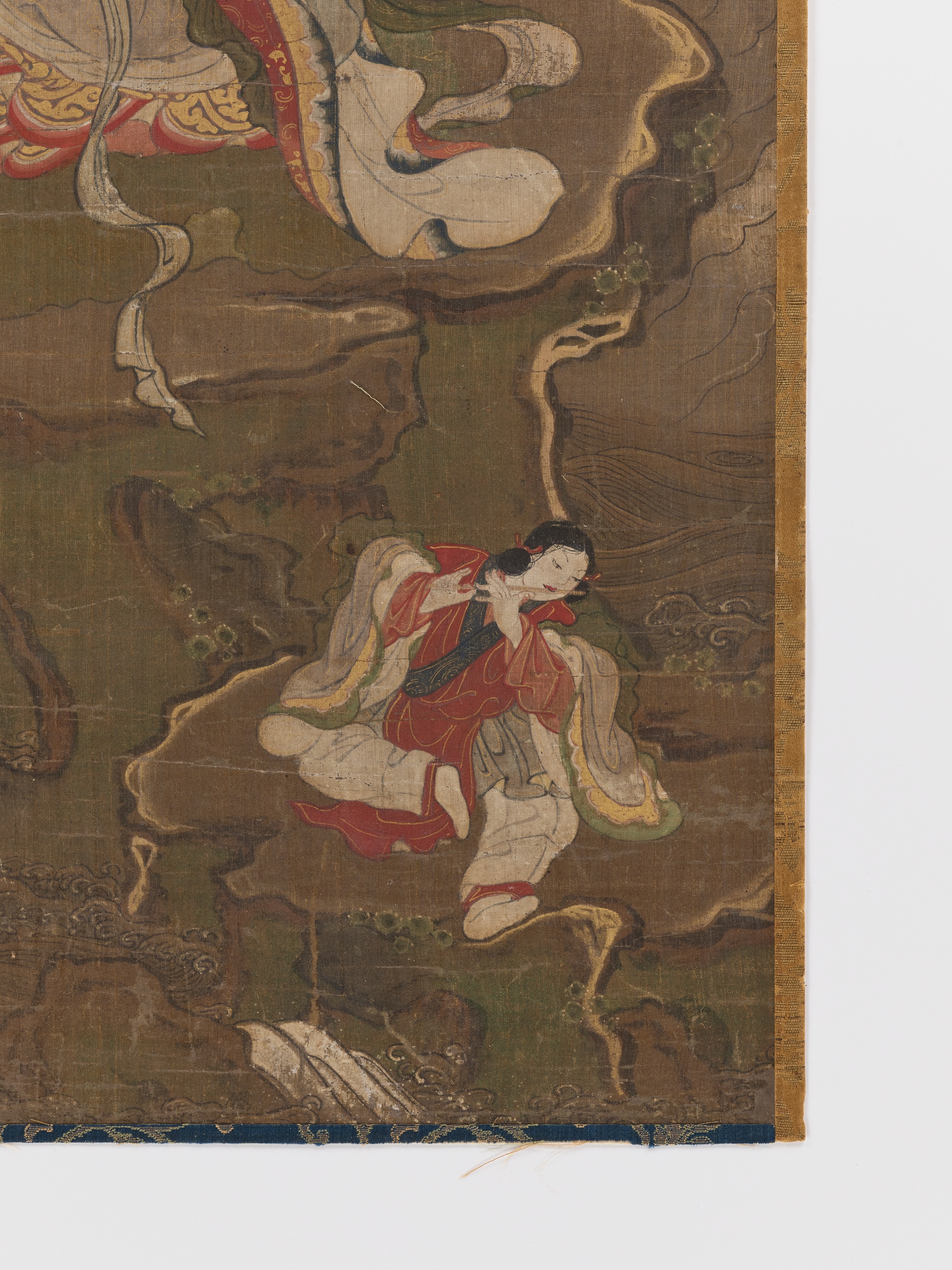 最終値下げ‼️ 金工細工『古銅 親子獅子置物』明治期　高18㎝/ 3.45㎏ 優品!! 金工細工『古銅 親子獅子置物』明治期 高18㎝/ 3.45㎏