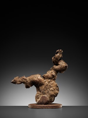 Lot 62 - A ROOT WOOD SCHOLAR’S ROCK, QING DYNASTY