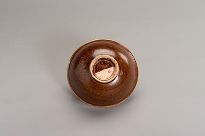 Lot 720 - A BROWN GLAZED BOWL