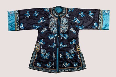 Lot 999 - A ‘BUTTERFLIES AND LOTUS’ LADY’S ROBE