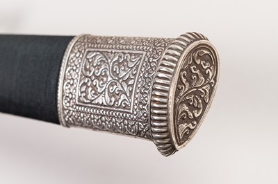 Lot 1345 - AN INDONESIAN BUGIS ALAMANG SWORD