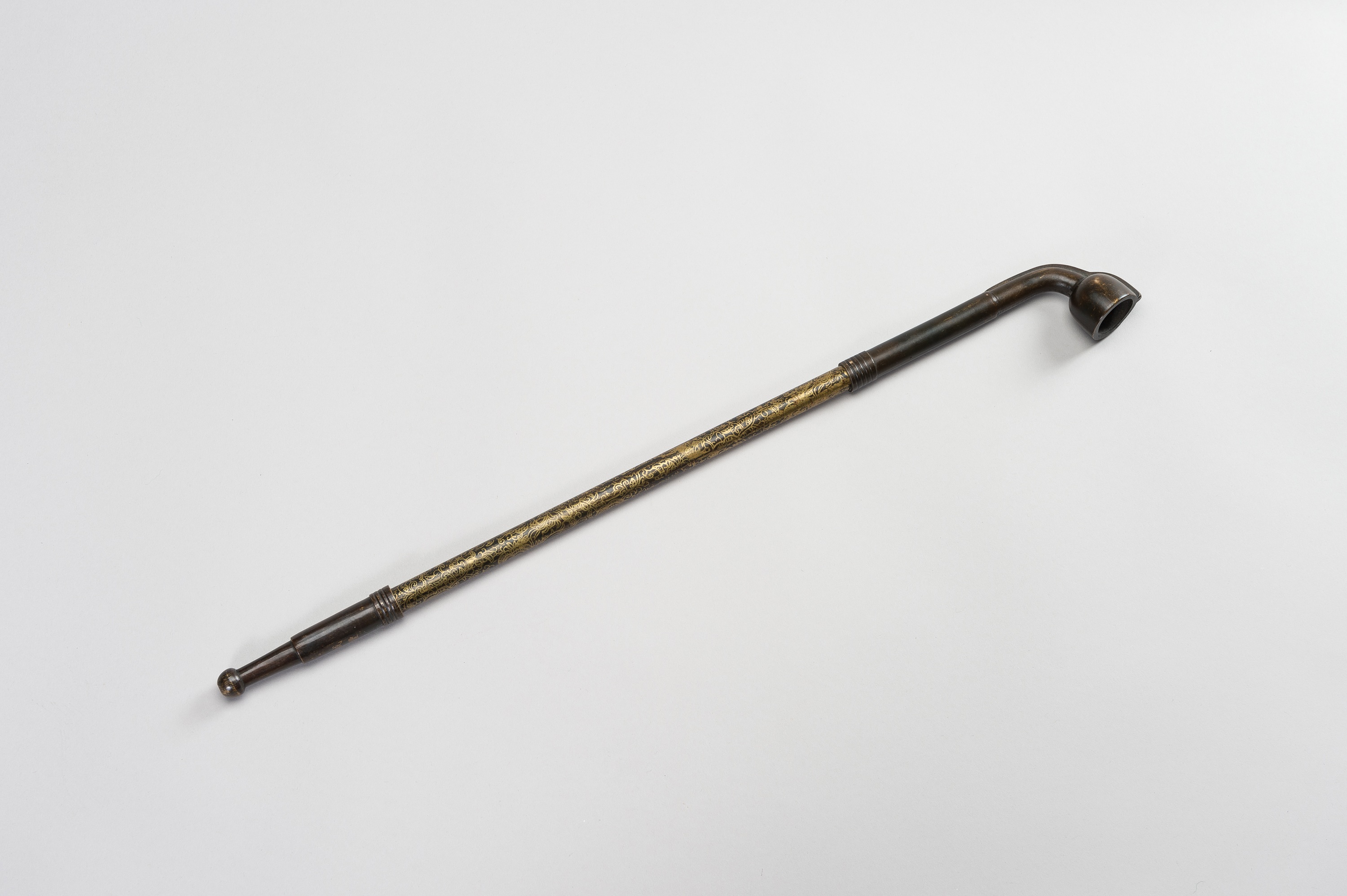 その他 opium Antique Chinese Ming Guo Engraved Bone Opium Pipe - Antique